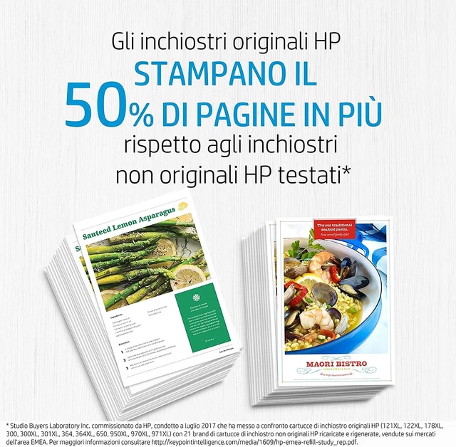 HP 304 Nero, N9K06AE, Cartuccia Originale HP, Comp. con Stampanti HP DeskJet 5