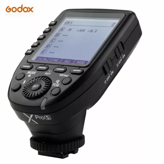 Godox XPro-S 2.4G TTL HSS Wireless Trigger Transmitter For Sony Cameras