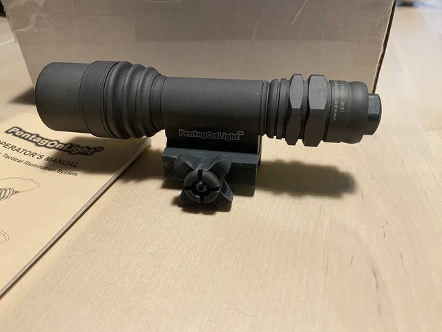 PentagonLight MS2-A01 6v Weapon Light with spare bulb and Infrared Filter