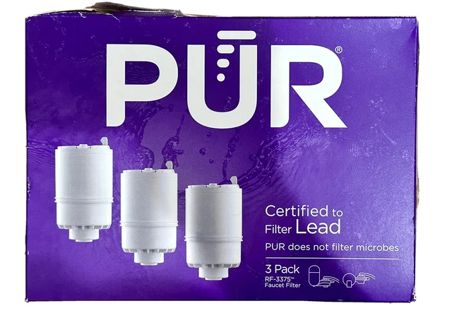 Repuesto de filtro de agua grifo PUR RF3375 - blanco (paquete de 3)