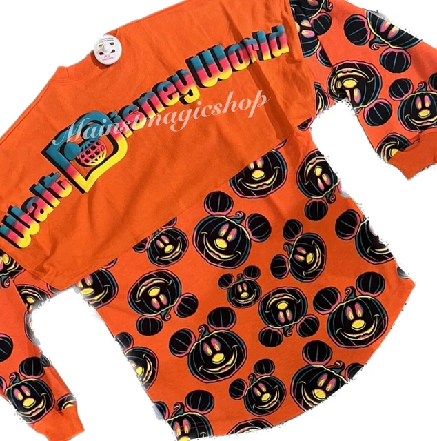 DISNEY WORLD HALLOWEEN 2023 Mickey Mouse Pumpkin Spirit Jersey Size