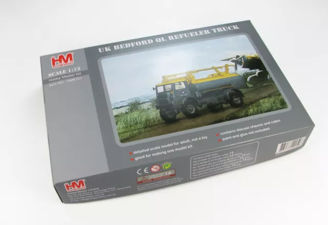 Hobby Master Bedford Ql RAF Aircraft Refuelling Truck Hmk101 - 1:72 Model