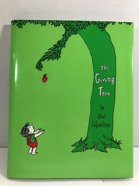 THE GIVING TREE by Shel Silverstein 1964, Children's Picture Book HC DJ ...