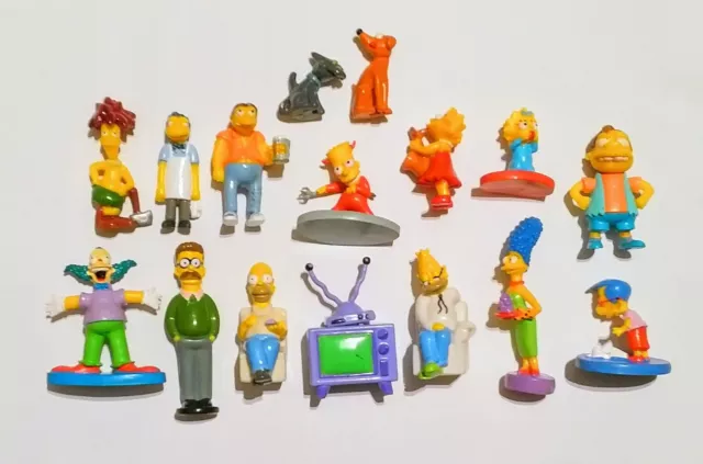 The Simpsons Collection Figurines Set - Vintage Figures Collectibles Miniatures