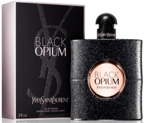 Black Opium by Yves Saint Laurent 3 fl oz Women Eau de Parfum New & Sealed BOX! Black Opium by Yves Saint Laurent 3 fl oz Women Eau de Parfum New & Sealed BOX!