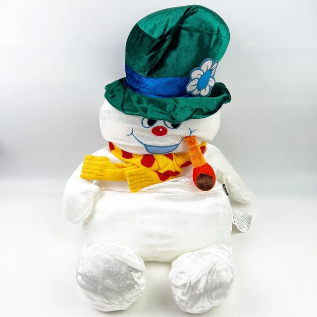 NEW Frosty The Snowman Cuddle Pillow Soft Plush Hat Pipe Avon Warner Bros *Read