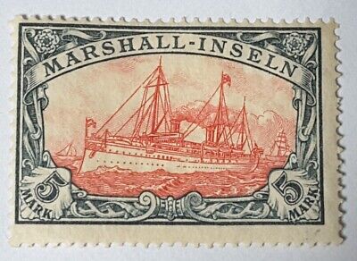 Stamp Timbre Empire Allemand 1901 îles Marshall