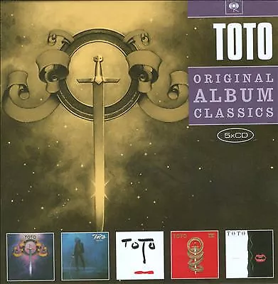 TOTO Original Album Classics 5CD NEW ST/Hydra/Turn Back/IV/Isolation