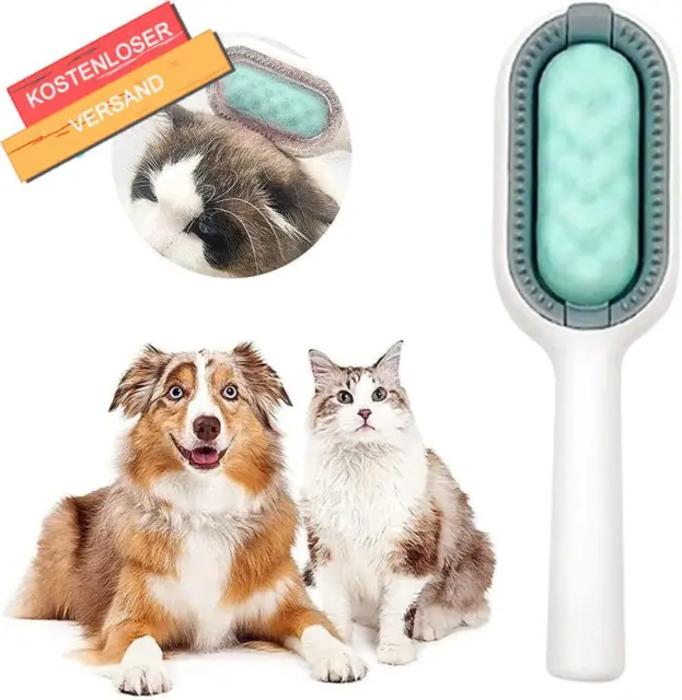 Haustier Bürste Katzen Bürste Haustier Reinigung Haarentfernung Kamm Klebriger