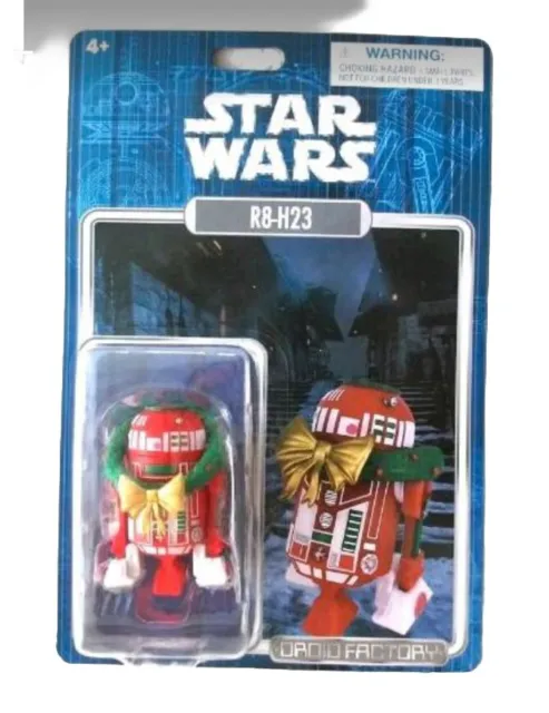 ⭐ Disney Parks R8-H23 - 2023 Holiday Christmas Star Wars Droid Factory NEU MISB⭐