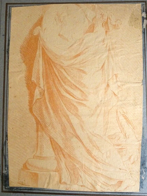 LOUISCLAUDE VASSÉ 17161772 DESSIN SANGUINE FEMME TROUBETSKOY RUSSIE