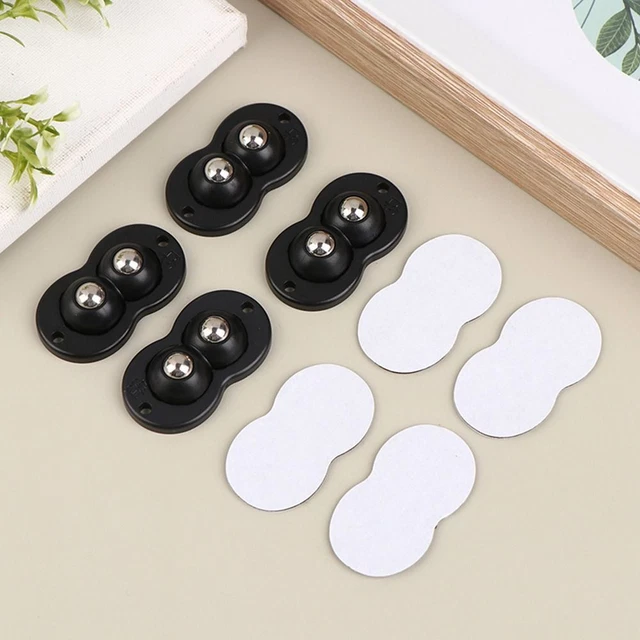 Ball Pulleys for Storage Wheels Swivel Wheels Self Adhesive Swivel Rollers