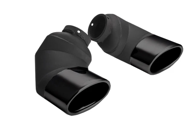 Terminali Di Scarico In ABS Lucido Per Peugeot 3008/5008 2017-2020 - 2 Pezzi Decorativi - Foto 4