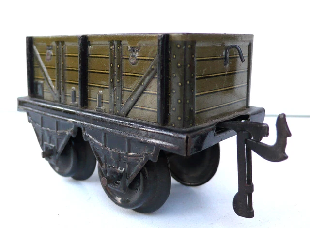 HORNBY HACHETTE ÉCHELLE 0 / O WAGON TOMBEREAU VERT