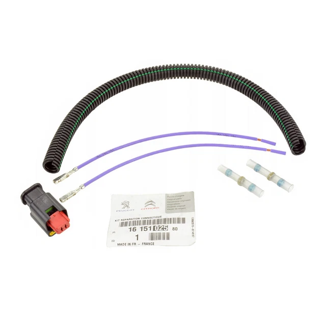 Autocraft Kit De Réparation Connectique Prise Faisceau Fiche Electrique Pour Feu Arrière Gauche Et Droit Compatible Pour Citroen C4 (à Partir De 2004) 6534PC 13079 - Foto 2