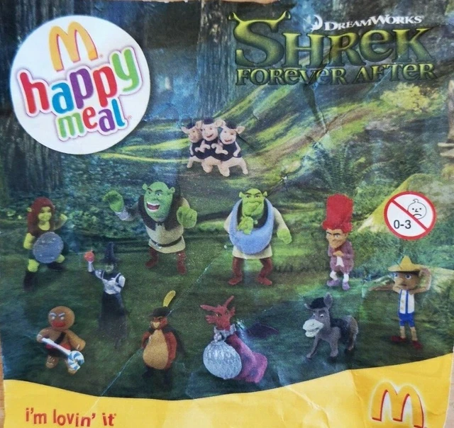 MCDONALDS HAPPY MEAL Toy 2010 Shrek Forever After Single Single Toys ...