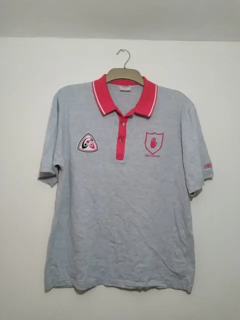 Tyrone GAA O'Neills Vintage Small Grey 1990's Polo Shirt.