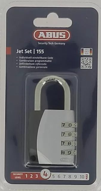 ABUS Cadenas à combinaison avec code interchangeable 155/40 B/DFNLI - l. 44 mm