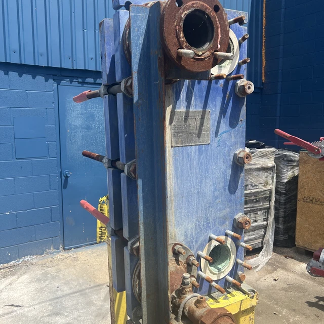 Alfa Laval M10 Heat Exchanger, 33.14 sq. ft