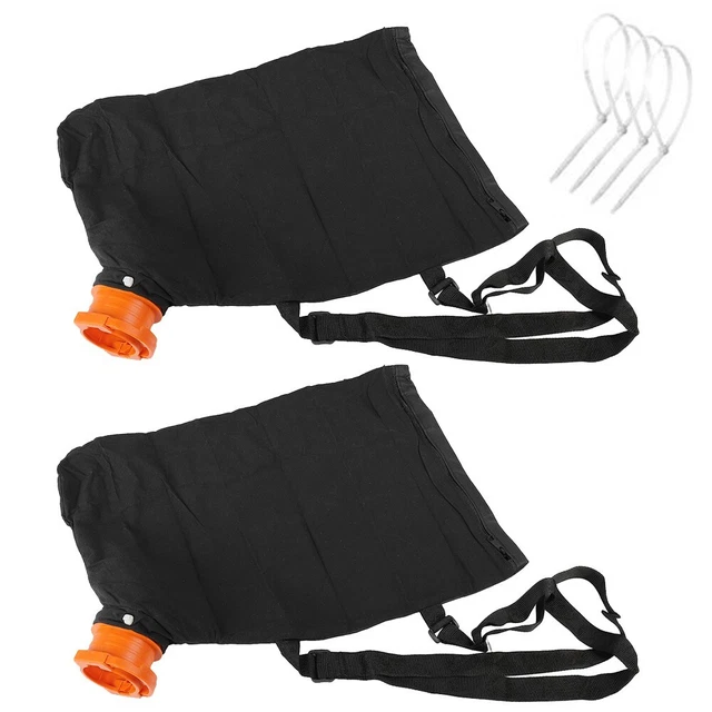 Sac De Rechange Pour Souffleur/Aspirateur Worx WG500, WG501, WG502, WG508 - Capacité 37 Litres, Installation Facile - 8