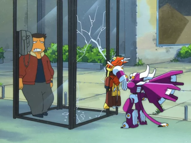 Medabots Damashi Original Japanese Animation Art Production cel key Master Setup