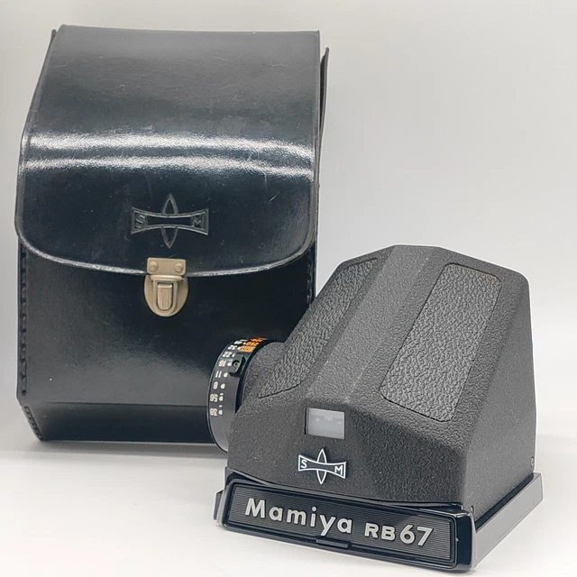 Mamiya Universal Press Noire 127 Mm F/4,7 Dos Polaroid - Presque Comme Neuf - Japon
