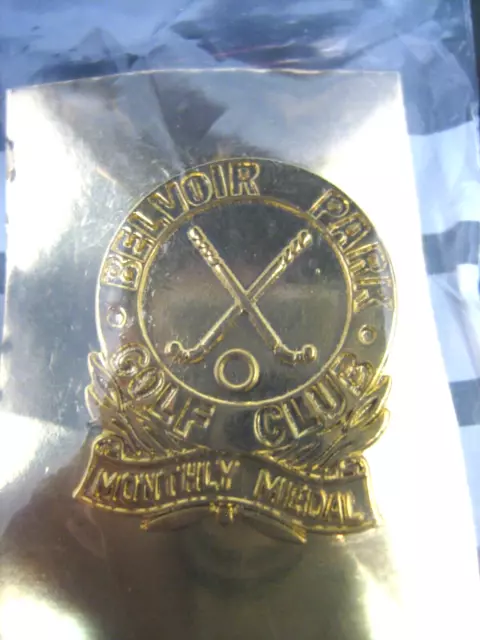 Belvoir Park Golf Club Monthly Medal Badge