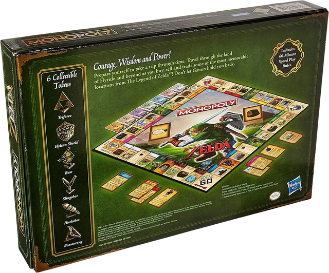 Monopoly The Legend Of Zelda édition Collector - Jeu de société