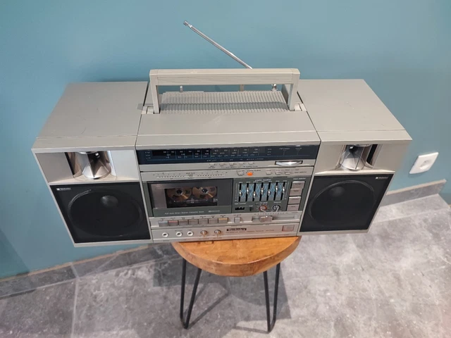 Radio Réveil Cassette, Vintage , 1980 En Boîte MODEL CER 150