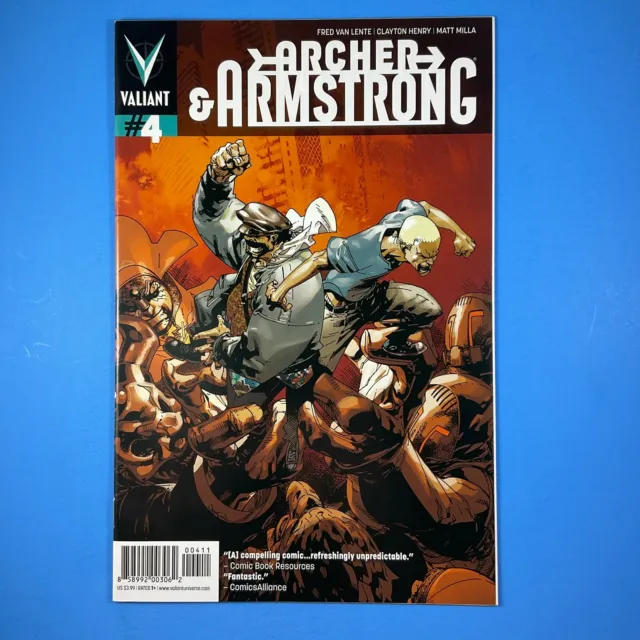 Archer & Armstrong #4 Cover A First Printing Valiant Comics Entertainment 2012