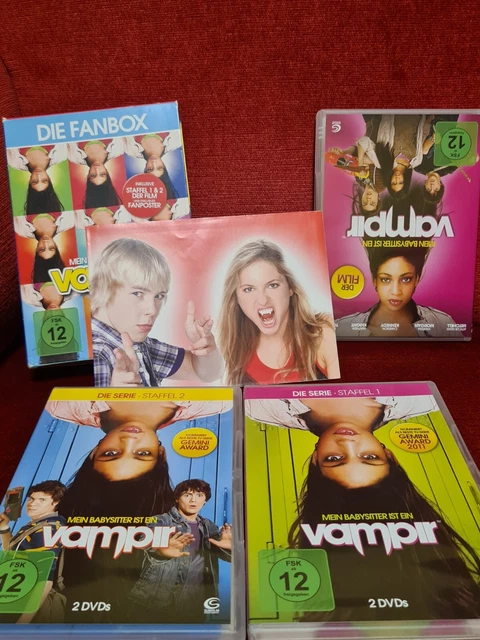 MEIN BABYSITTER IST ein Vampir (Staffel 1 + 2 + Film + Poster) (DVD