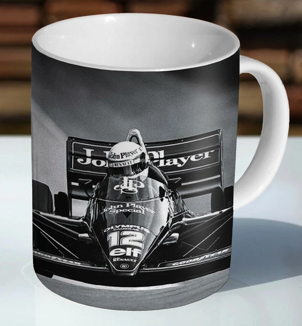 AYRTON SENNA LOTUS 1985 Ceramic Coffee Mug Cup £8.85 PicClick UK