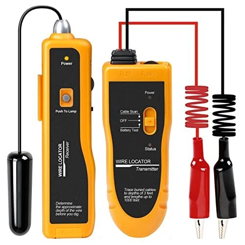 KOLSOL UNDERGROUND WIRE Locator Cable Tester F02 Tracker with Earphone