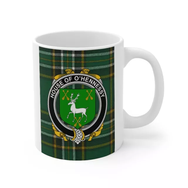 House Of O'Hennessy Irish Tartan Mug