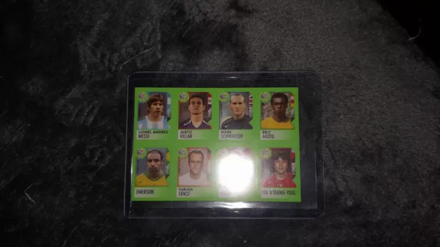 2006 Messi Rookie Soccer Mini Stickers Germany Foot Soccer #103