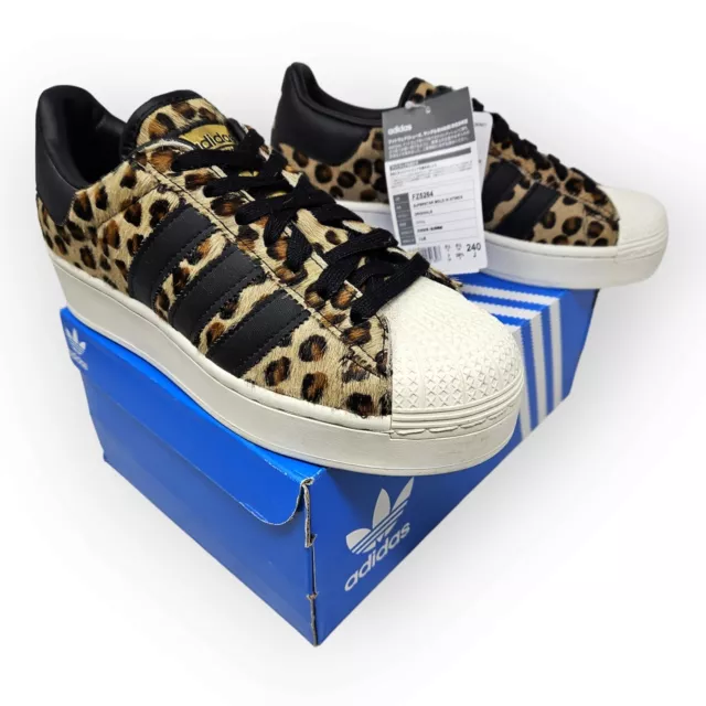 atmos x adidas Originals Women's SUPERSTAR BOLD LOW 'Cheetah' (FZ5264) - Size 7