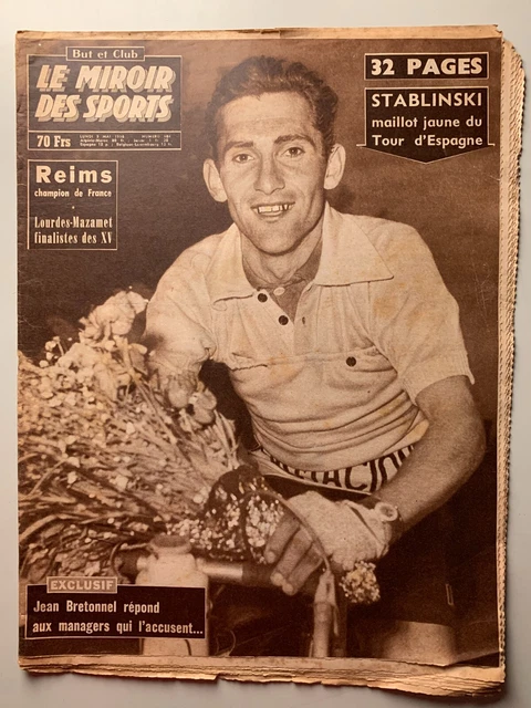 Le Miroir Des Sports N°885 Du 26 Mai 1936 - Delfour Et Mattler En Une