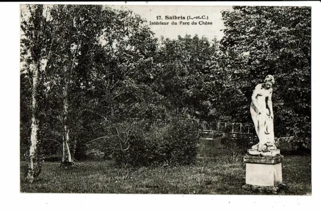 CPA-Carte Postale - FRANCE -Salbris- Intérieur du Parc du Chêne en 1932  VM5901