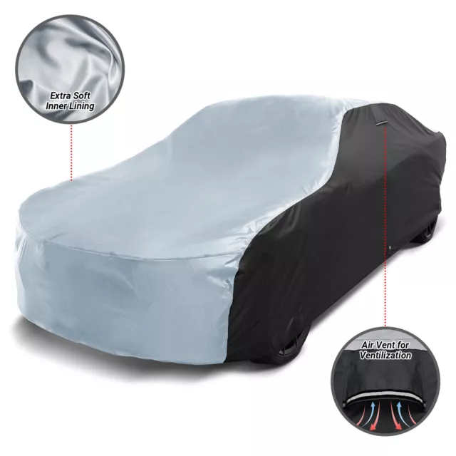 For DODGE [CHALLENGER] Custom-Fit Outdoor Waterproof All Weather Best Car Cover