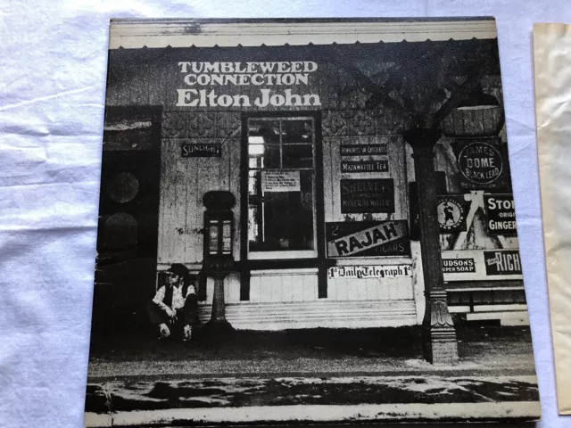 Elton John. Tumbleweed Connection. Vinyl LP Record Album DJLPS 410