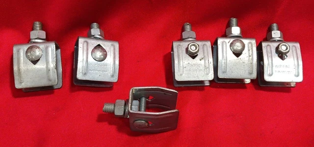 Duct-O-Wire B-75/100/2FF Clamp Type Hanger (Pack of 6)