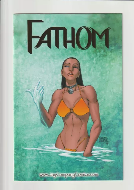 Fathom Preview Special #Nn Nm 9.4 Gold Foil Color (Jay Company) 1St Fathom 1/500