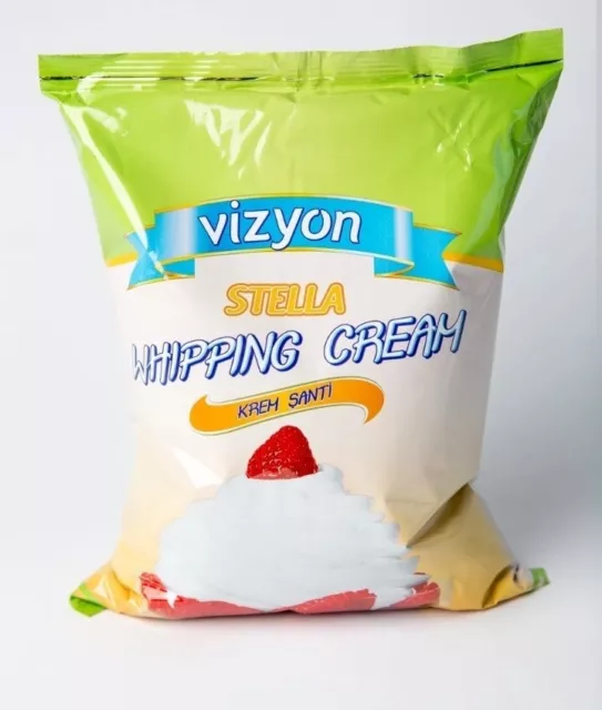 Whipping white cream powder/Whipped Topping Mix - 1kg whipping cream powder