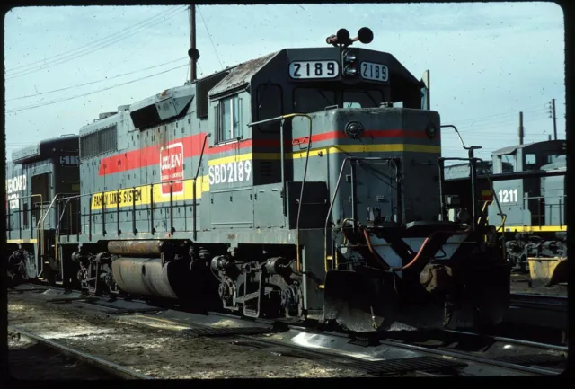 Original Rail Slide - SBD Seaboard 2189 Jacksonville FL 11-22-1986