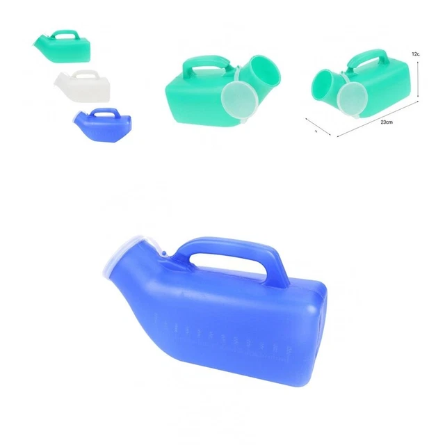 1000 ml Urinal-Trichter, bequem, wiederverwendbar, für Männer, ältere