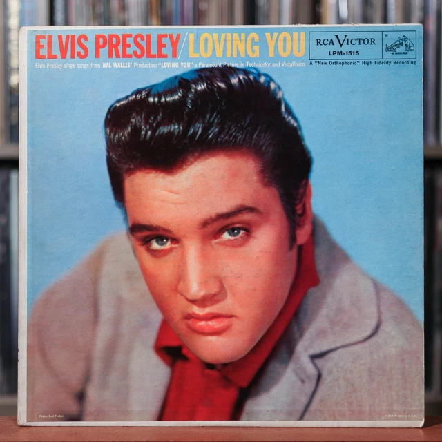 Elvis Presley - Loving You - Mono - RCA Victor, 1957, VG/VG