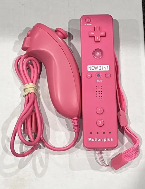 Wii Remote Built in Motion Plus Controller & Nunchuck for Nintendo Wii/Wii U