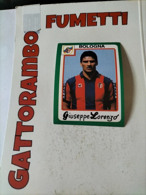 Autocollant Ruud Gullit Milan #190 - Calcio 93 Euroflash - Non Collé - Parfait état