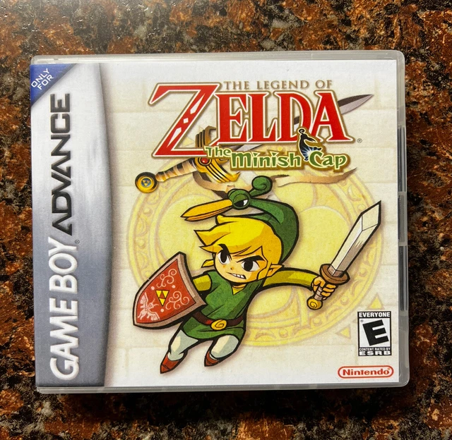 THE LEGEND OF Zelda The Minish Cap Replacement Case & Art NO GAME