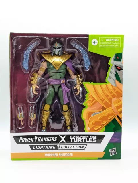Hasbro Power Rangers Lightning Green Ranger Shredder Deluxe Action Figure